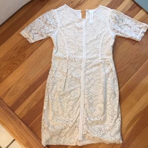 Zara Collection White Lace dress